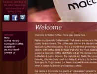 Coffe house web template design